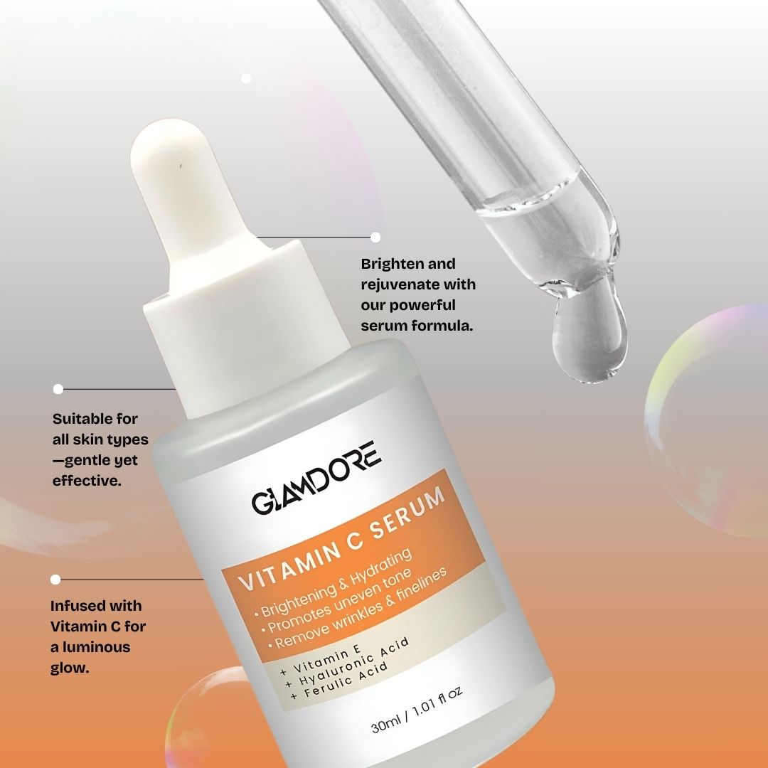 Glamdore Vitamin C Serum – Brightening & Hydrating (30ml)