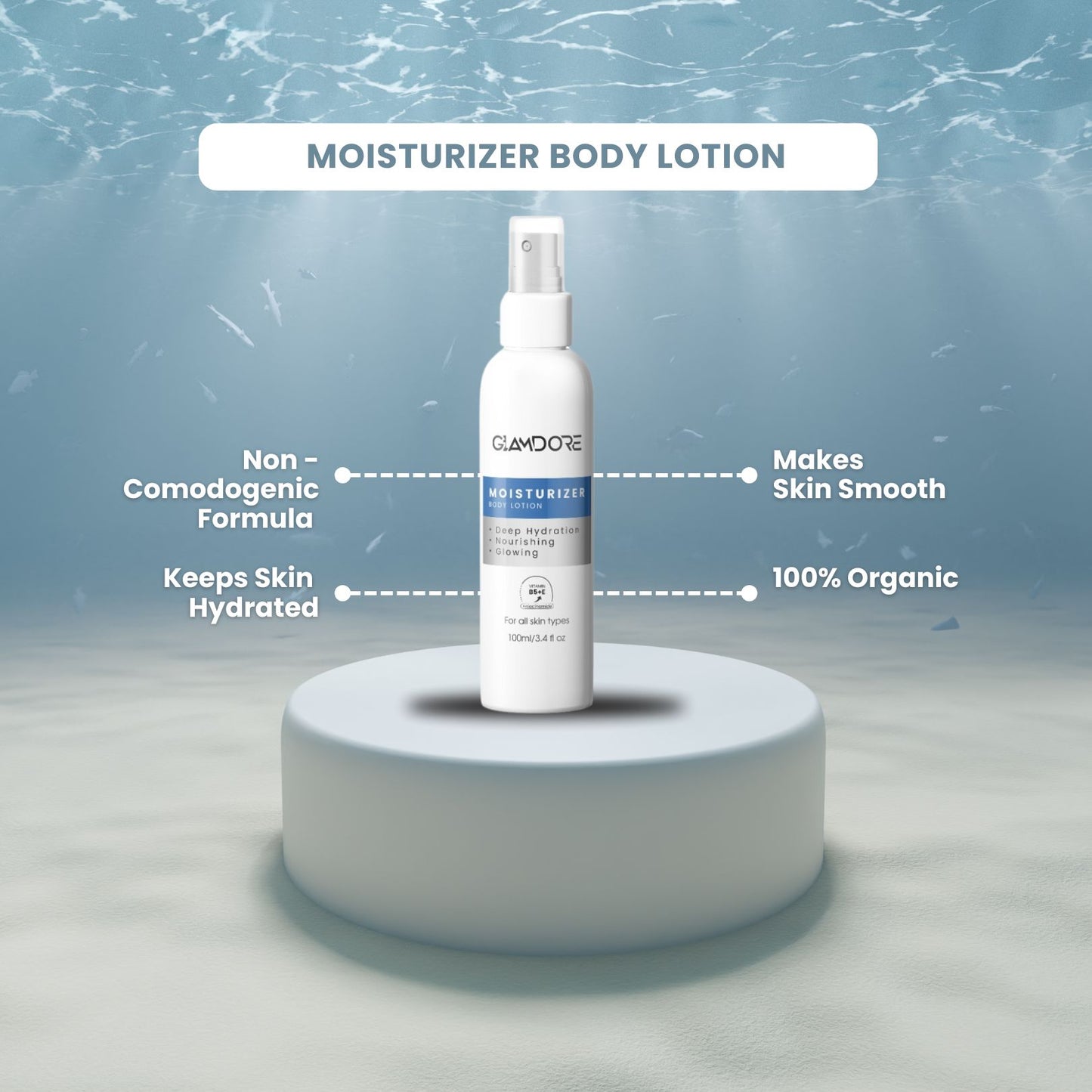 Moisturizer Body Lotion – Deep Hydration & Nourishment (100ml)